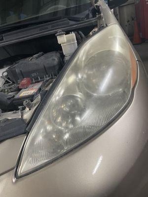 Headlight restoration