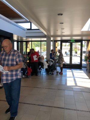 Colma Town Hall tour 8/17, -historic building 1938 by architect firm  Resing & McGuiness to recent beautiful improvements!