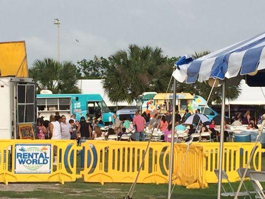 Crowd barricades for Corpus Christi, TX Festival