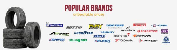 Popular Brands...Unbeatable Prices!