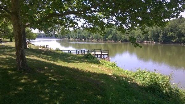 on the banks of the Wabash