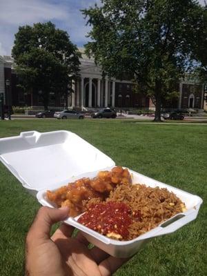 Lunch on the Green.