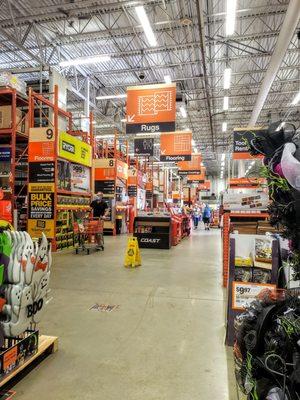 Aisle at Home Depot Secor Rd.