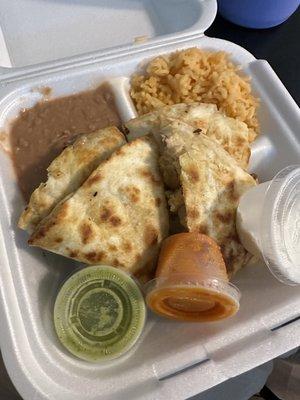 Chicken Quesadilla ($13)