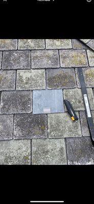 Slate repair