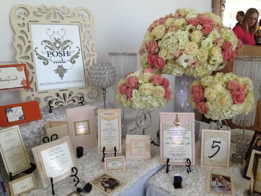 bridal show display