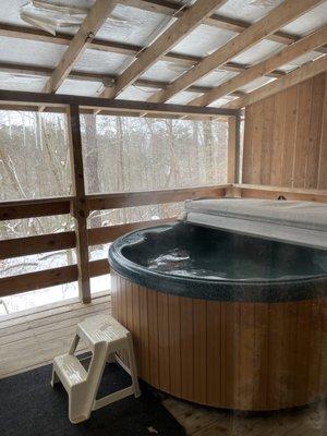 Hot tub!