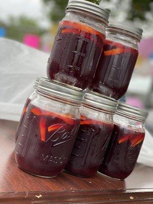 Chilled zobo