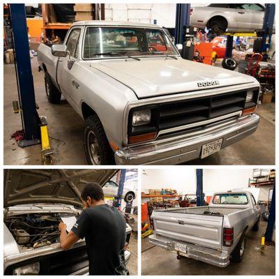 Who doesn't like older trucks? This 1988
Dodge Ram is in the shop getting looked over for some
upgrades!

#dodgeram #ram #mopar #ramtrucks