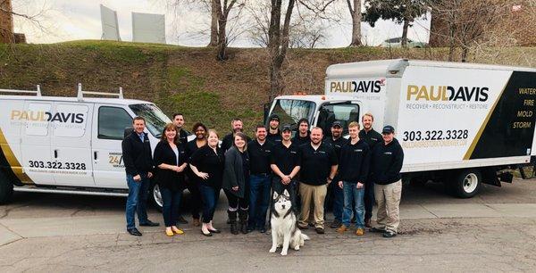 The amazing team at Paul Davis of Greater Denver and Douglas County