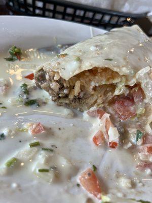 Steak burrito could use more meat