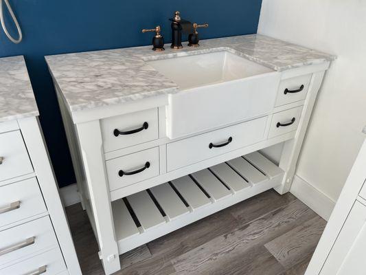 48" vanity set