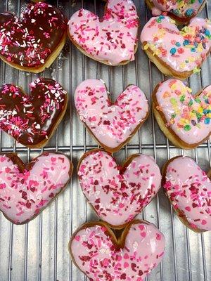 Heart Shaped Donuts