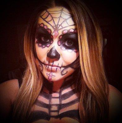 Sugar skull Halloween party