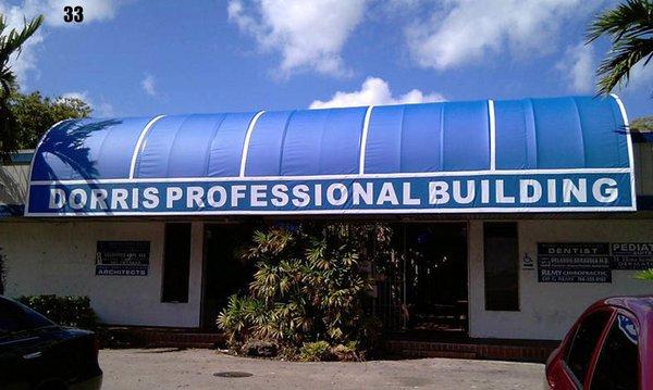 AWNING FOR OFFICE