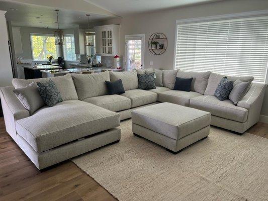 Custom sectional for one our customers