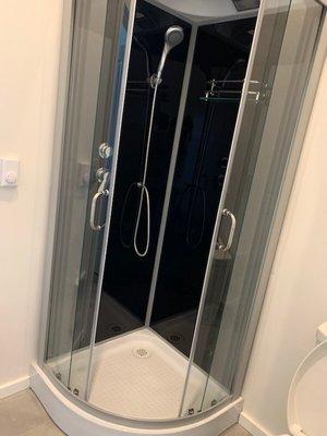 Our new shower!