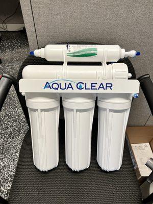 Aqua Clear 5-Stage Reverse Osmosis System Filters