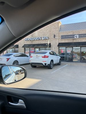 Mandarin Spa Shop front