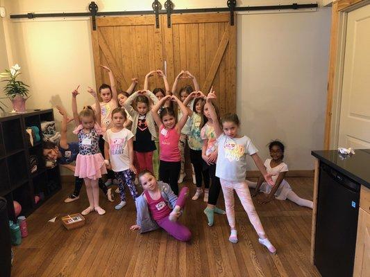 Kids dance class