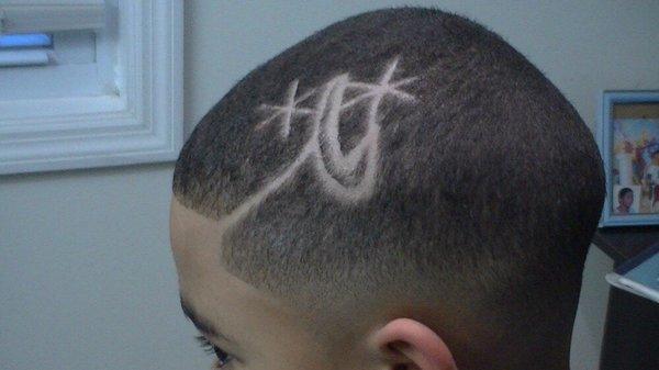 Design by j.r the barber. Matthews #1 #barbers Cleint #satisfaction #guaranteed next to #jets #pizza