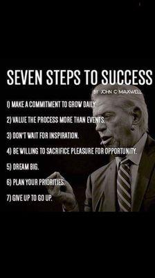 7 Steps to Success