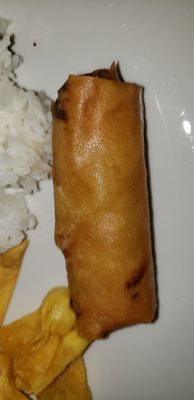 A crunchy egg roll, supposedly.