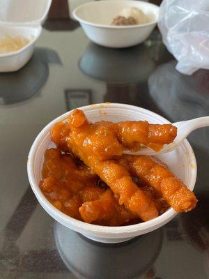 Chicken feet