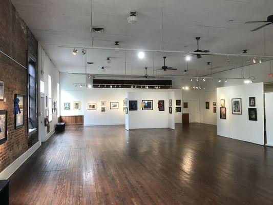 Main exhibit space.