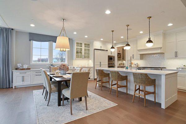 Westleigh Farm Model Home - Kitchen and Breakfast Area