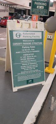 Parking rates