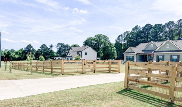 Most recent fence!