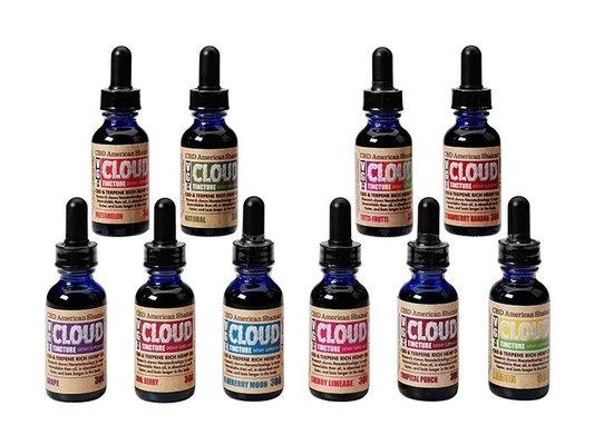 VG Cloud Tincture 150mg & 300mg  - Flavors: Apple, Blueberry, Cherry Limeade, Berry, Grape, Lemon, Strawberry and more