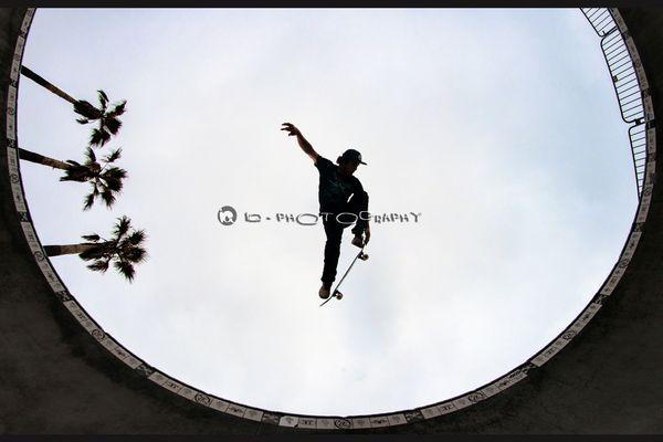 Shot in Venice Skate Park, concept for social media.