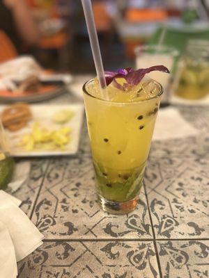 Passion fruit mojito!