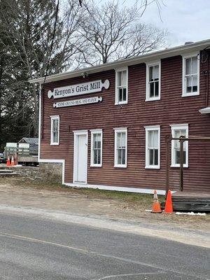 The still-working grist mill