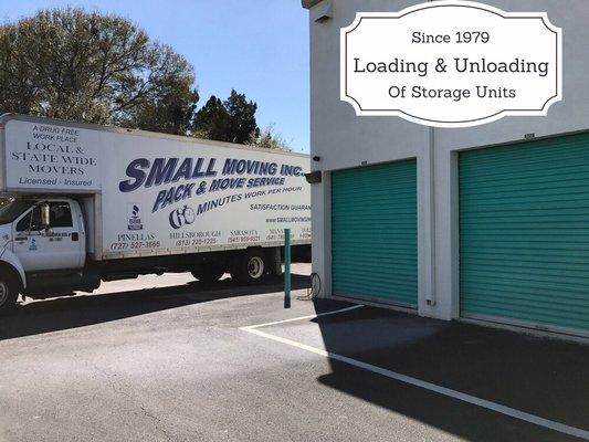 Smallmovinginc.com We would love to load or unload your next storage unit.