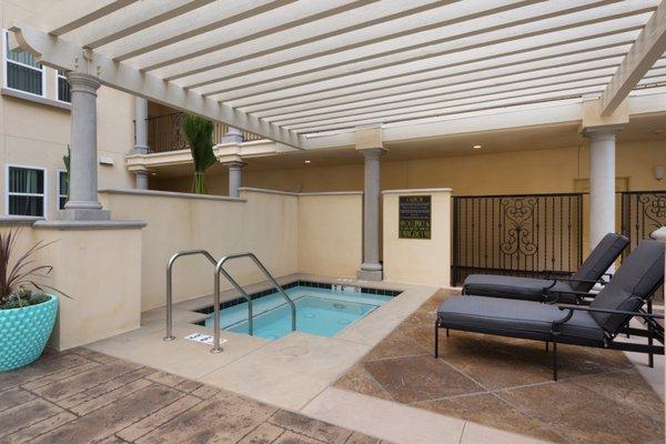 Relax Under a Shaded Trellis | Soothing Spa | Broadway Palace