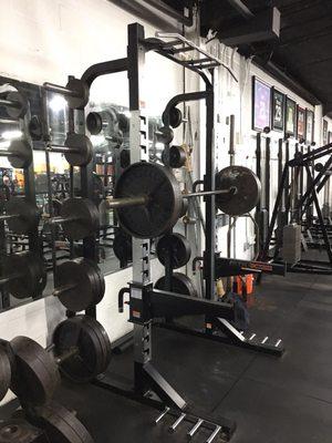 Plenty of power racks