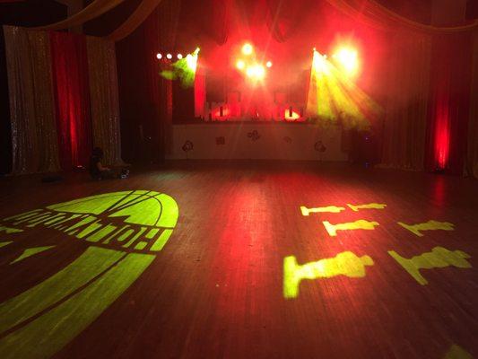 FBHS Junior Prom at Eagles Hall, April 2018, Fort Bragg CA Sound & Lighting by groundLoop Events Drapery provided by Matt Rowland Events