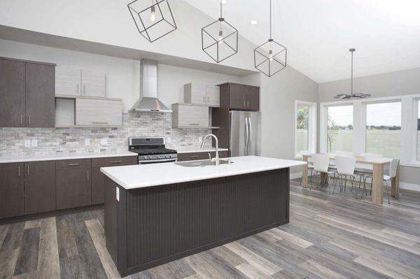 New Construction, Modern kitchen