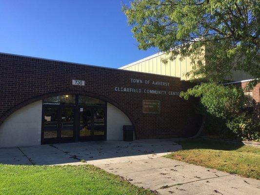 Gym entrance