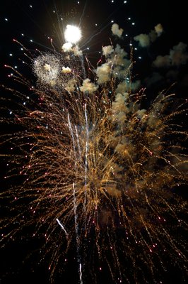 Upper Greenwood Lake Day Fireworks