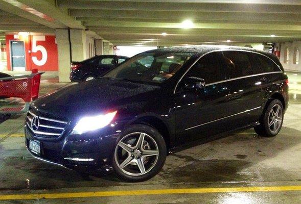 New bumper and bottom panel and paint correction. Also added the light up Mercedes Benz emblem on the grill of the car.