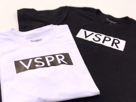 Some tees printed for the awesome guys at the gaming brand Vesper Apparel!