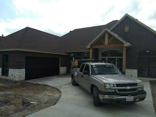 New Construction - It was a pleasure to add the finishing touches on this home with a new door.