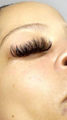 Real lash extensions