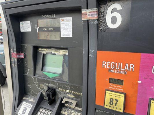 $4.86 per gal after the 11 cent discount via Rewards.