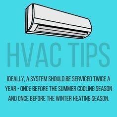 HVAC reminder to get seasonal checkouts on your HVAC equipment