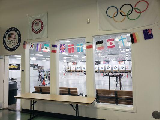 Indoor archery